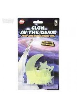 Glows-in-the-Dark Star & Moon Stick-ons